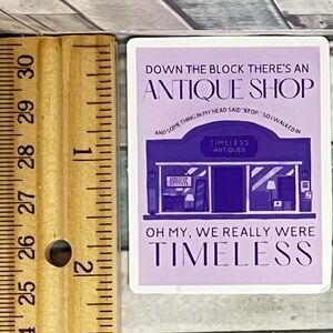 🌀10/$10🌀 Taylor Swift Reusable Waterproof Vinyl Sticker Decal